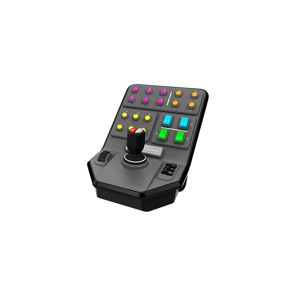 Produktbild för Logitech Heavy Equipment Side Panel - kontroll för flygsimulator - kabelansluten