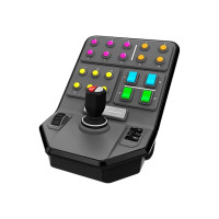 Produktbild för Logitech Heavy Equipment Side Panel - kontroll för flygsimulator - kabelansluten