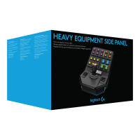 Produktbild för Logitech Heavy Equipment Side Panel - kontroll för flygsimulator - kabelansluten