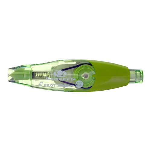 Pilot Pen Rettetape Pilot Begreen Whiteline, påfyllningsbar, 4 mm x 6...