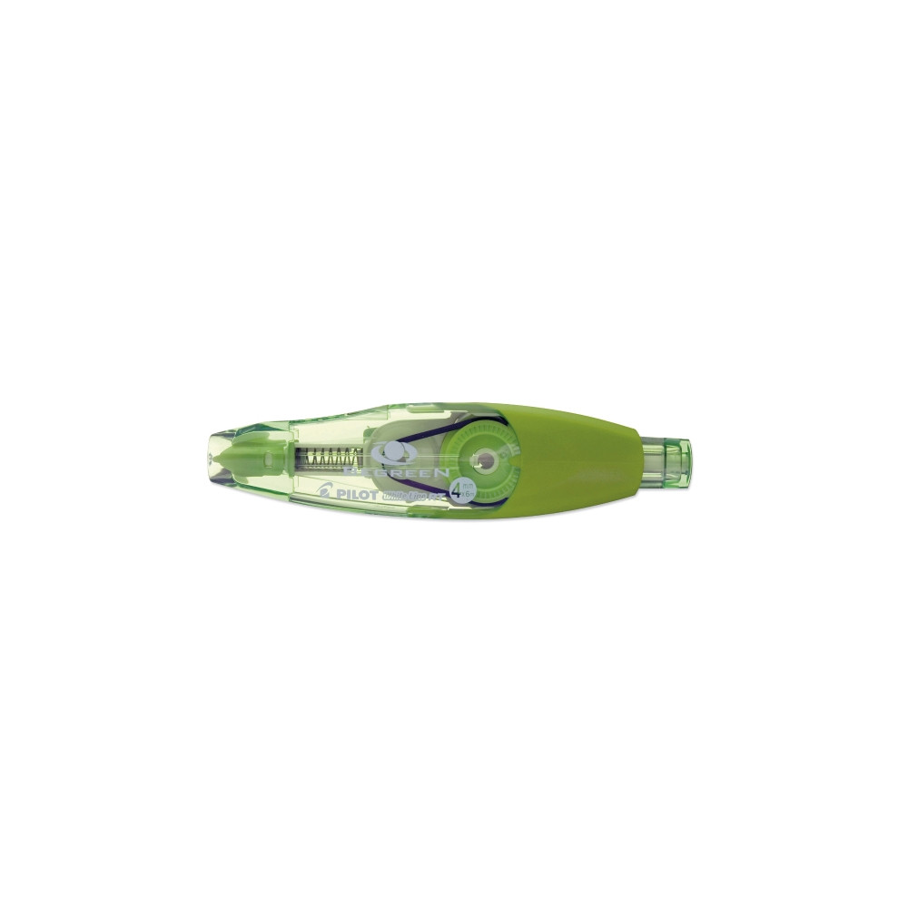Produktbild för Rettetape Pilot Begreen Whiteline, påfyllningsbar, 4 mm x 6...
