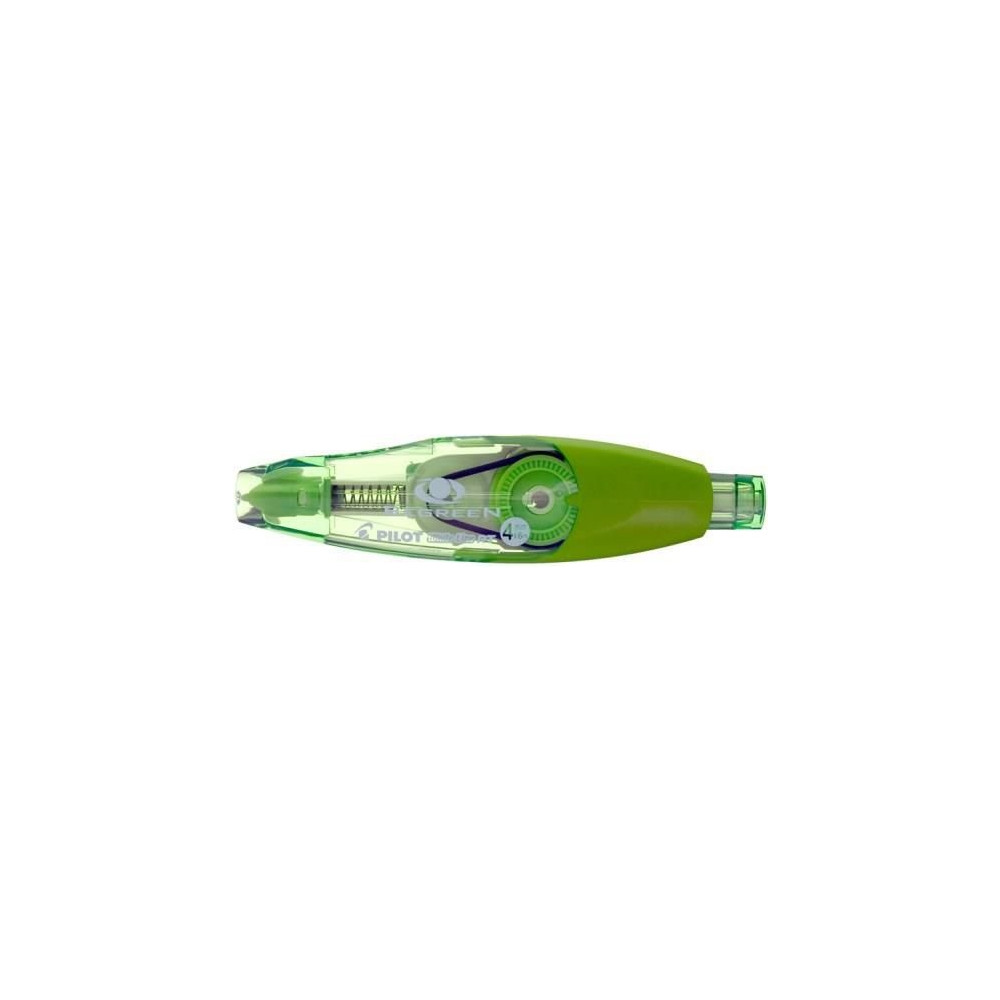 Produktbild för Rettetape Pilot Begreen Whiteline, påfyllningsbar, 4 mm x 6...