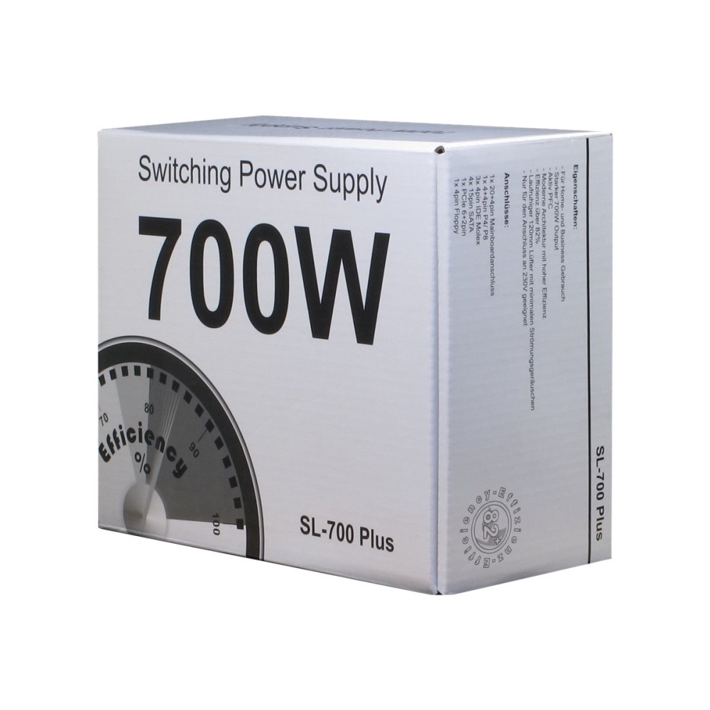Produktbild för Inter-Tech SL-700 Plus - nätaggregat - 700 Watt