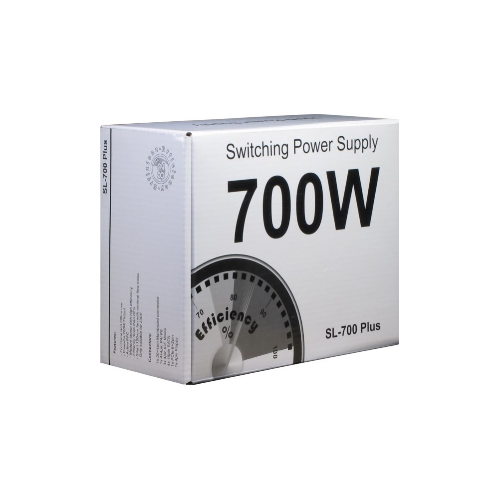 Produktbild för Inter-Tech SL-700 Plus - nätaggregat - 700 Watt