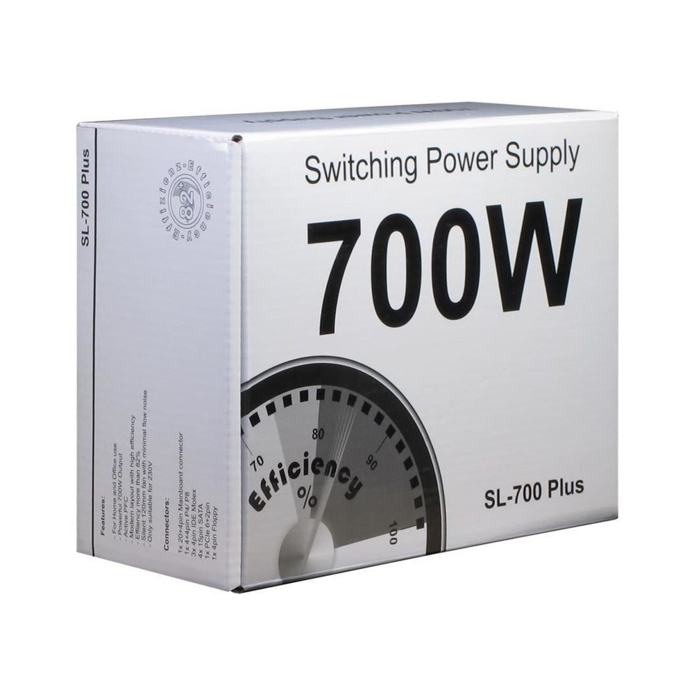 Produktbild för Inter-Tech SL-700 Plus - nätaggregat - 700 Watt