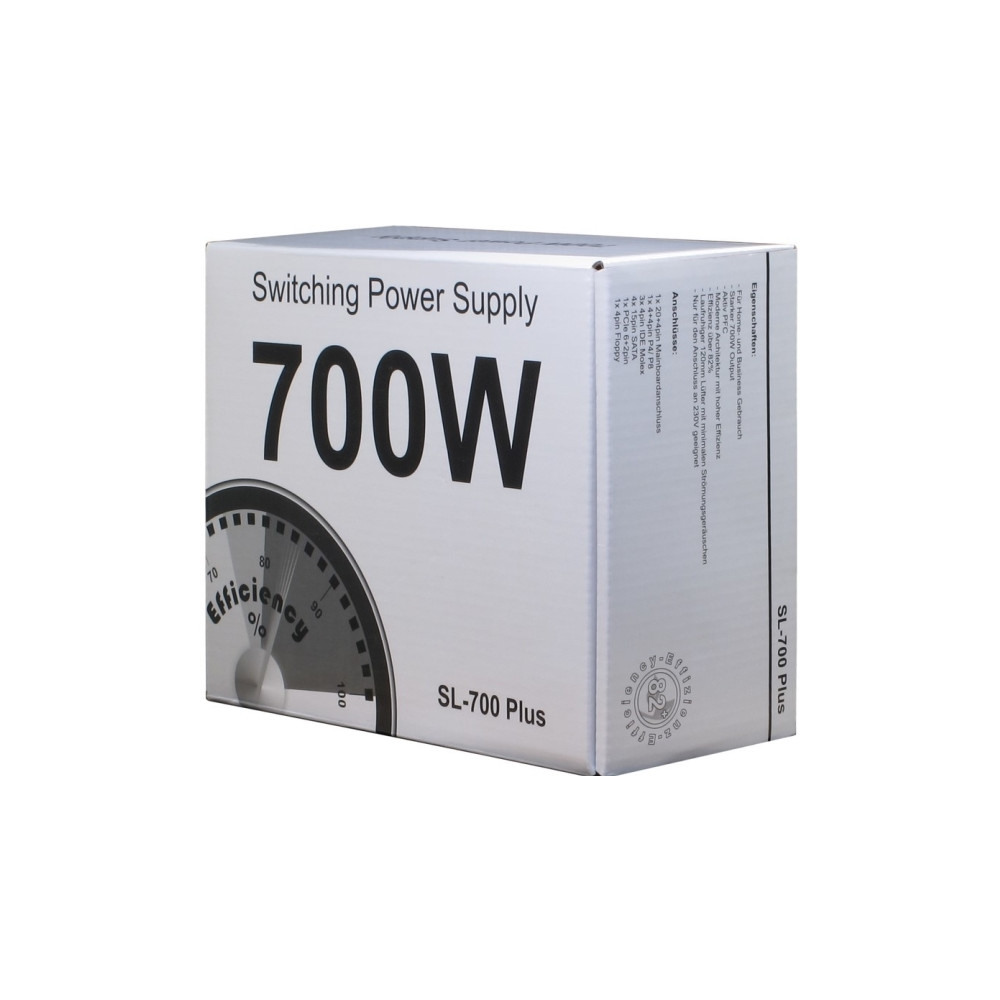 Produktbild för Inter-Tech SL-700 Plus - nätaggregat - 700 Watt