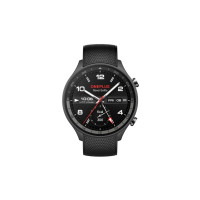 Produktbild för OnePlus Watch 2R - aluminiumlegering - smart klocka med rem - 32 GB - grå kanonmetall