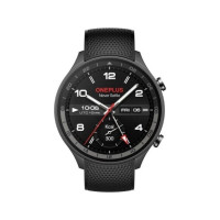 Produktbild för OnePlus Watch 2R - aluminiumlegering - smart klocka med rem - 32 GB - grå kanonmetall