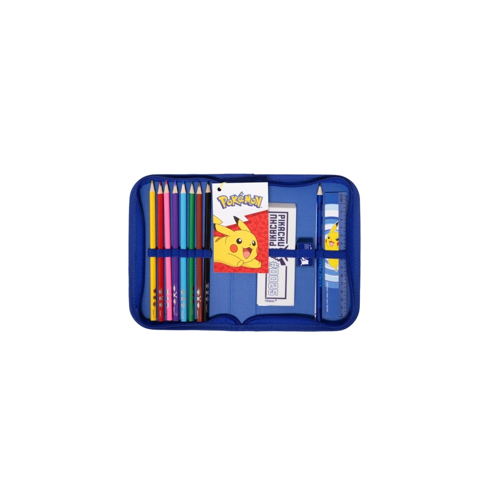Produktbild för Pokémon pennfodral med 1 fack, 300D tålig nylon, 20 x 12.8 x...