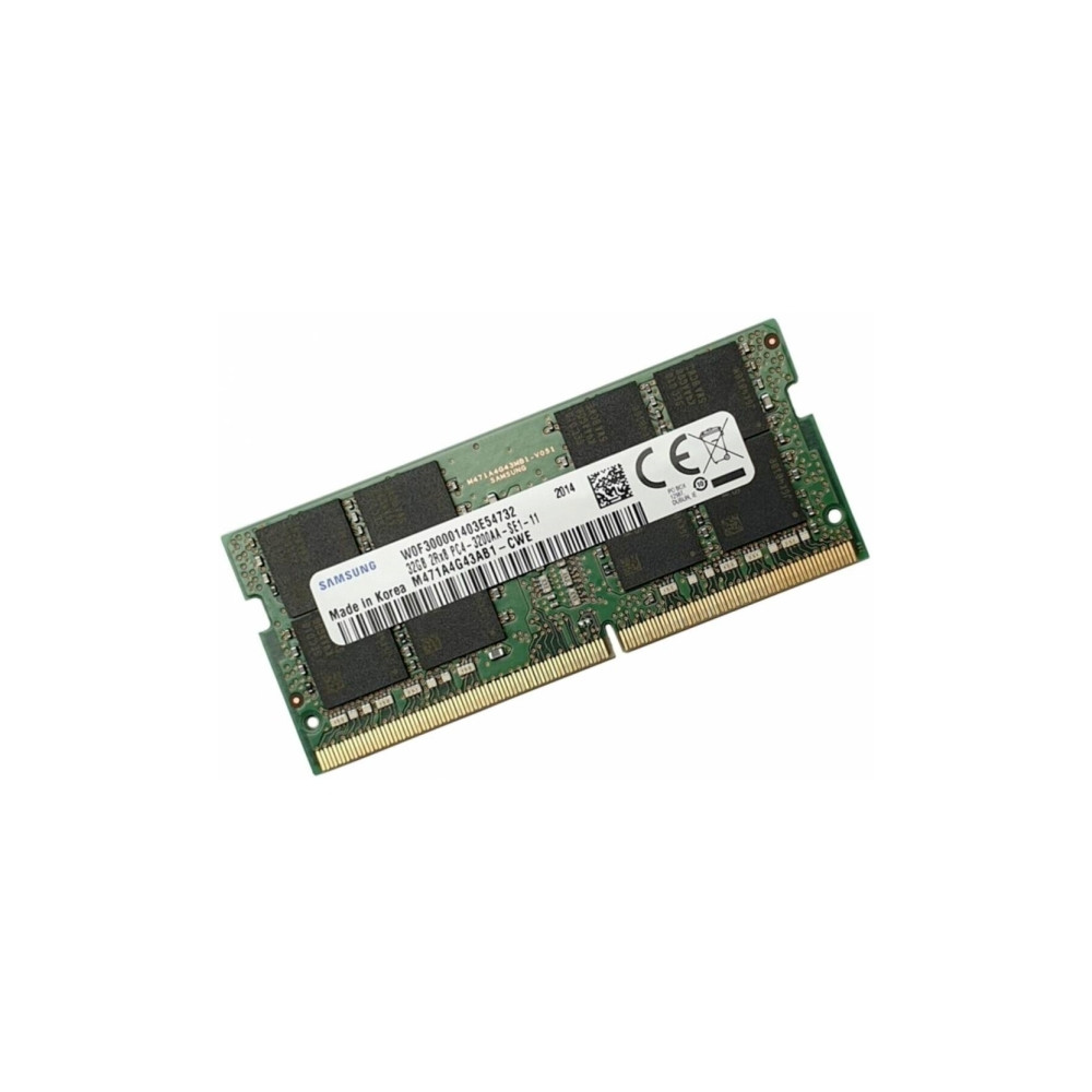 Produktbild för Samsung - DDR4 - modul - 32 GB - SO DIMM 260-pin - 3200 MHz / PC4-25600 - ej buffrad