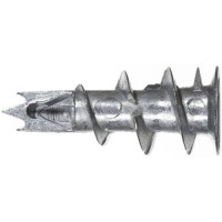 Produktbild för Fischer 24556, Väggplugg, Gipsskiva, 31 mm, 4 mm, 5 mm, 100...