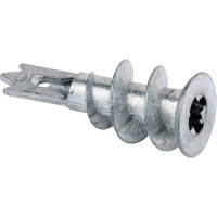 Produktbild för Fischer 24556, Väggplugg, Gipsskiva, 31 mm, 4 mm, 5 mm, 100...