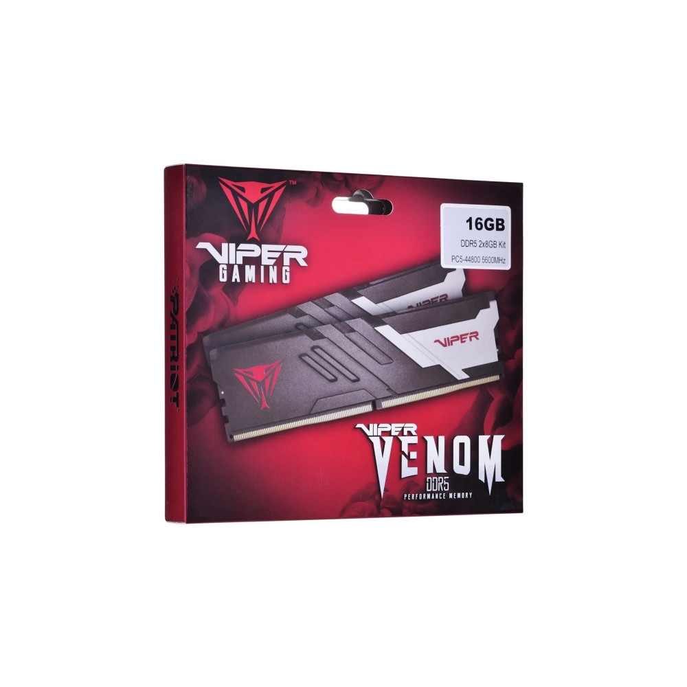 Produktbild för Patriot Viper Venom DDR5 series - DDR5 - sats - 16 GB: 2 x 8 GB - DIMM 288-pin / PC5-44800 - ej buffrad