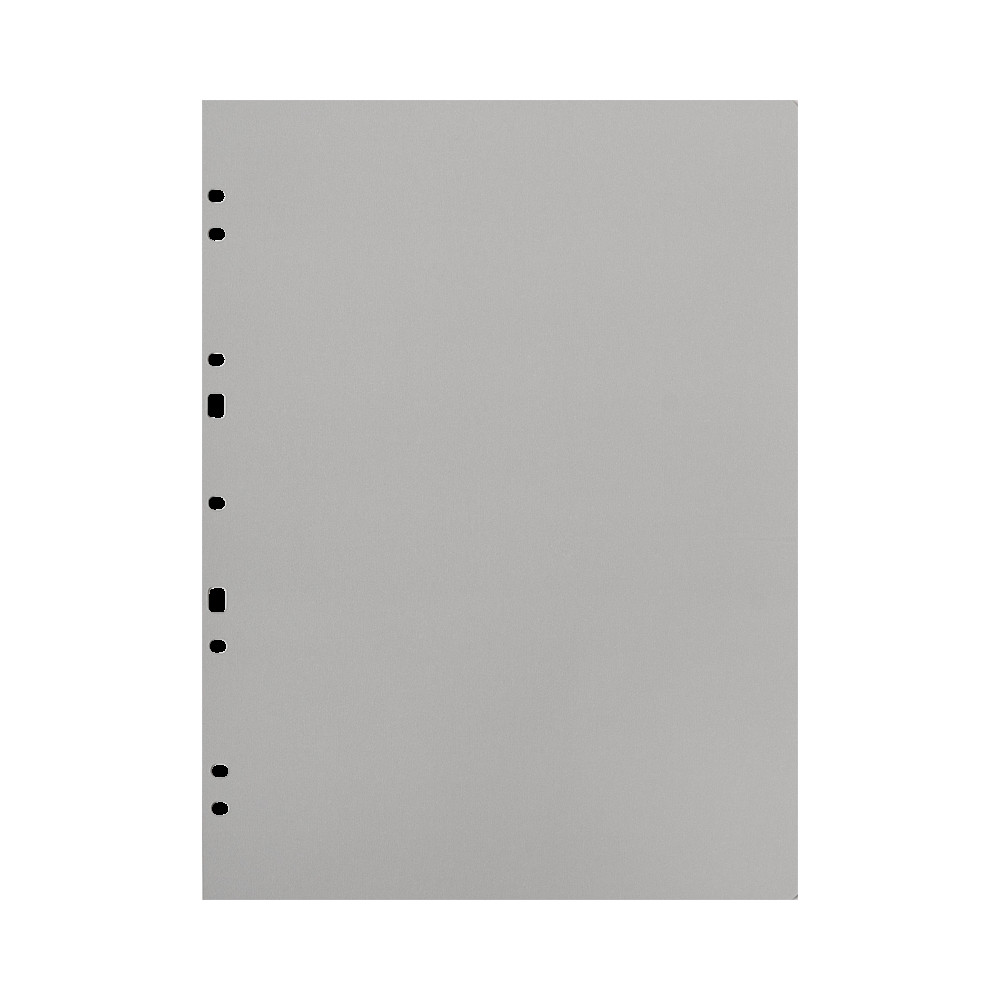 Produktbild för Focus Carton Refillsheets for Ringbinder A4 Grey 30-pack