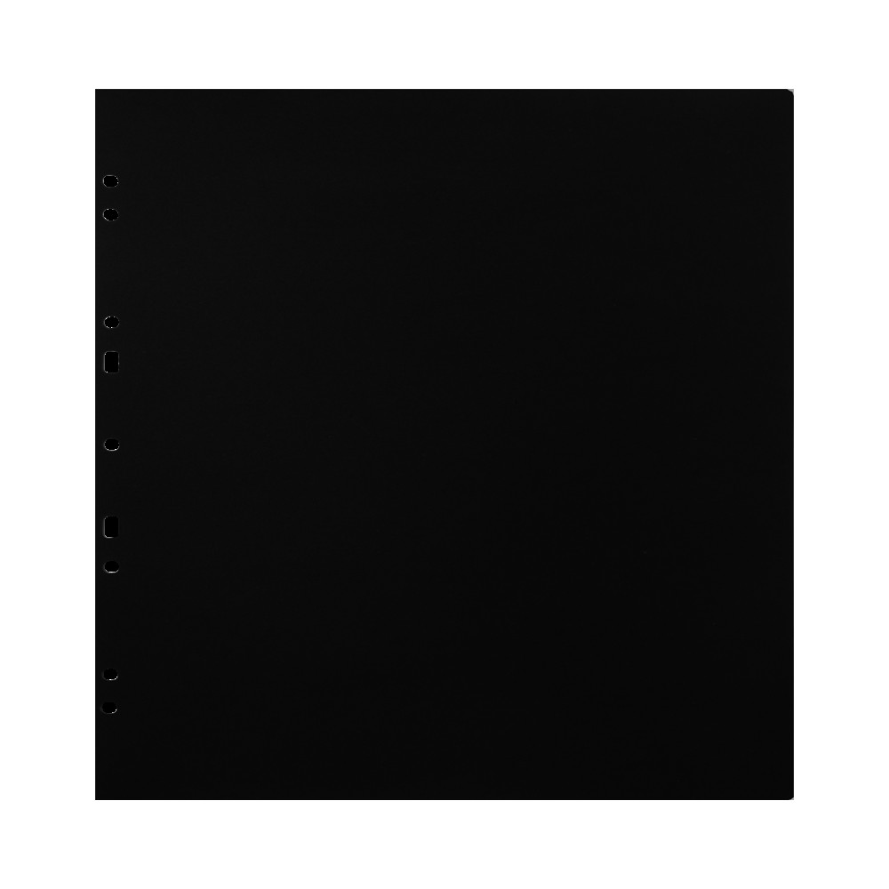 Produktbild för Focus Carton Refillsheets for Ringbinder Gigant Black 10-pack