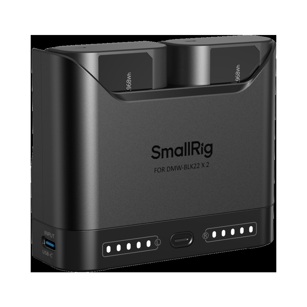 Produktbild för SmallRig 5487 Turbo Charging Kit for DMW-BLK22 Camera Batteries