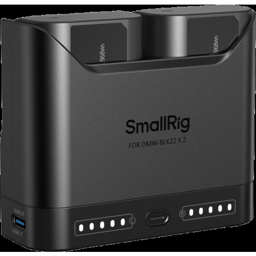 SMALLRIG SmallRig 5487 Turbo Charging Kit for DMW-BLK22 Camera Batteries
