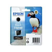 Produktbild för Epson T3248 - mattsvart - original - bläckpatron