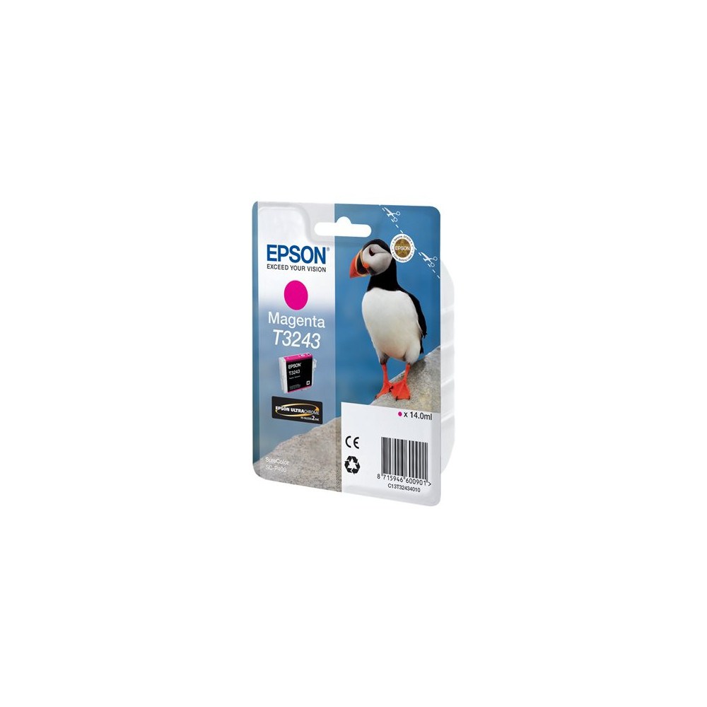 Produktbild för Epson T3243 - magenta - original - bläckpatron
