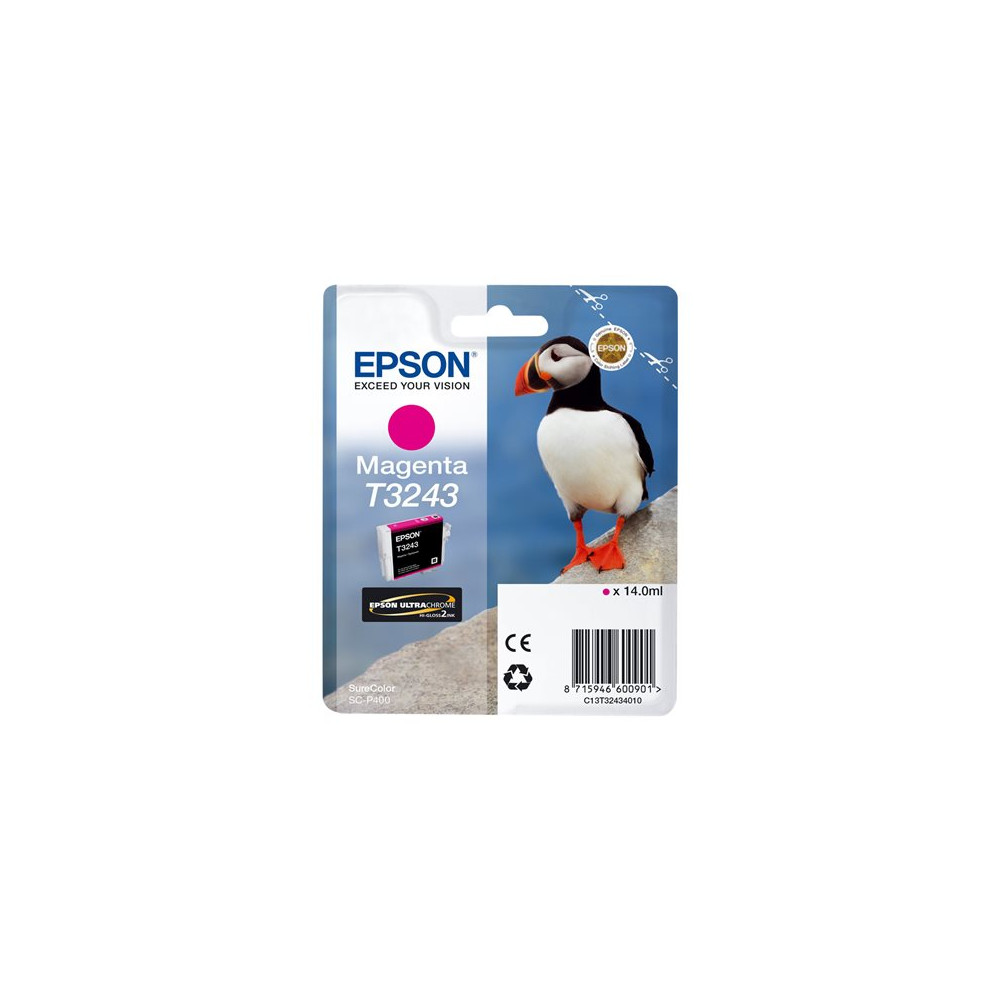Produktbild för Epson T3243 - magenta - original - bläckpatron