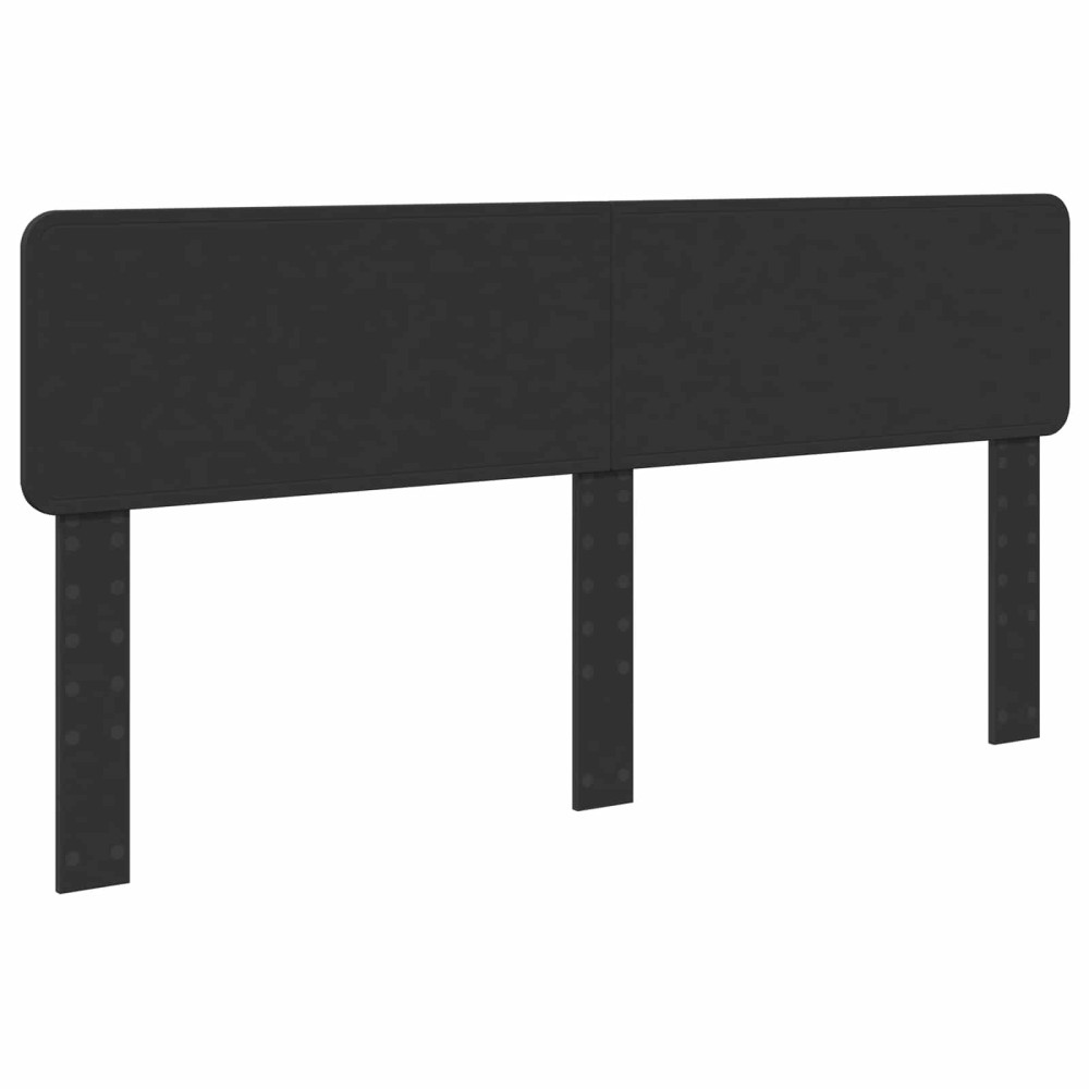 Produktbild för Sängram med låda med lagring Svart 200 x 200 cm Konstruerat trä