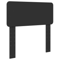 Produktbild för Sängram med låda med lagring Svart 90 x 200 cm Konstruerat trä