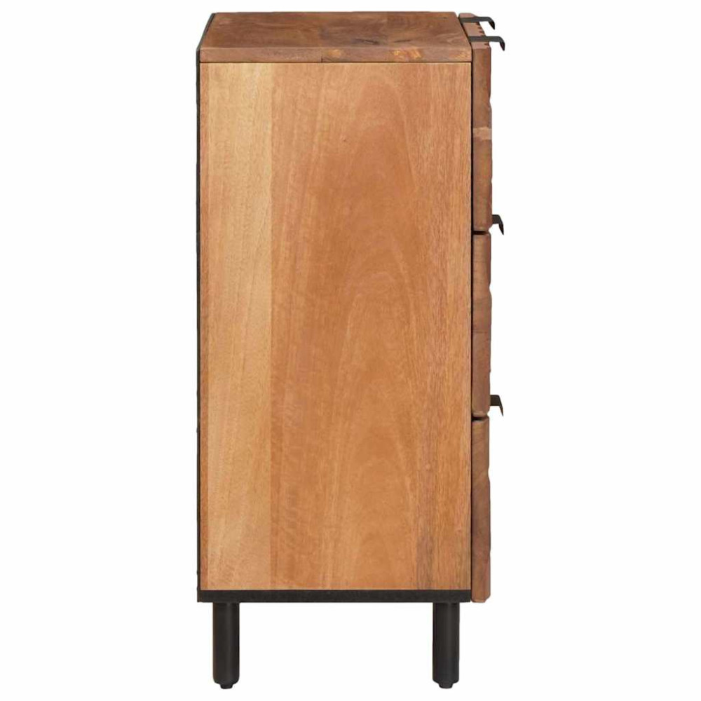 Produktbild för Sideboard Acacia Brun Finish 60 x 33 x 75 cm Massivt mangoträ