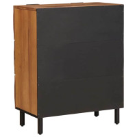 Produktbild för Sideboard Acacia Brun Finish 60 x 33 x 75 cm Massivt mangoträ