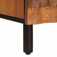 Produktbild för Sideboard Acacia Brun Finish 60 x 33 x 75 cm Massivt mangoträ