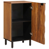 Produktbild för Sideboard Acacia Brun Finish 40 x 33 x 75 cm Massivt mangoträ