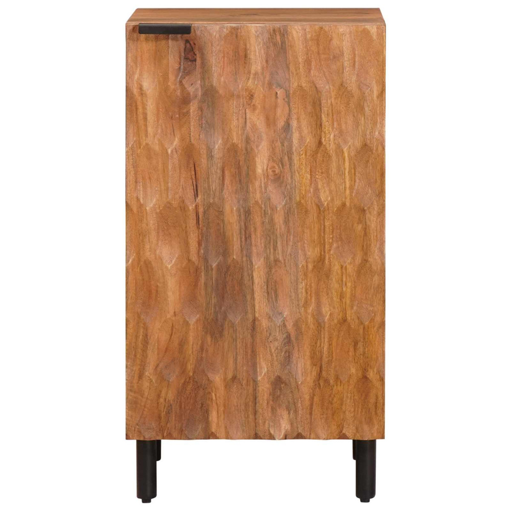 Produktbild för Sideboard Acacia Brun Finish 40 x 33 x 75 cm Massivt mangoträ