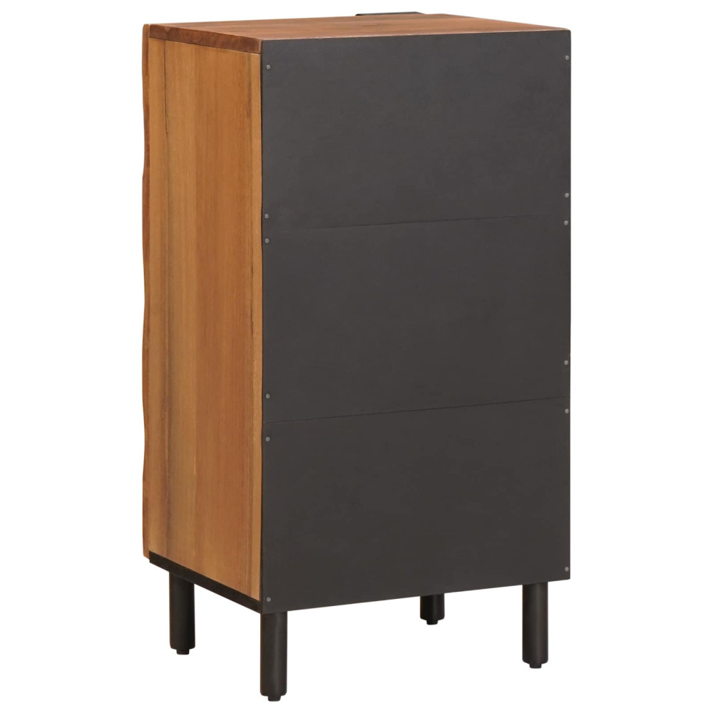 Produktbild för Sideboard Acacia Brun Finish 40 x 33 x 75 cm Massivt mangoträ