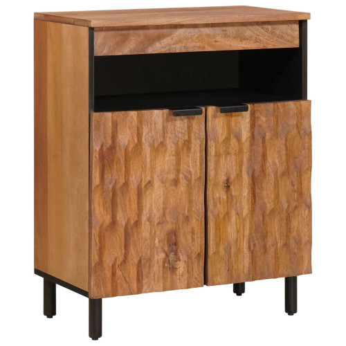 vidaXL Sideboard Acacia Brun Finish 60 x 33 x 75 cm Massivt mangoträ