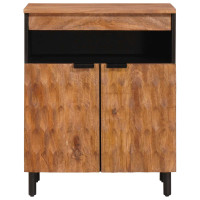 Produktbild för Sideboard Acacia Brun Finish 60 x 33 x 75 cm Massivt mangoträ