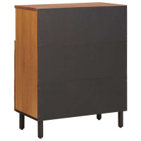 Produktbild för Sideboard Acacia Brun Finish 60 x 33 x 75 cm Massivt mangoträ