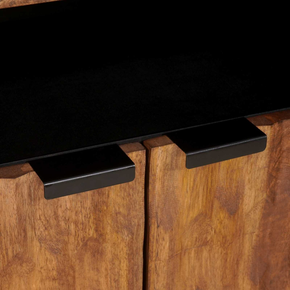 Produktbild för Sideboard Acacia Brun Finish 60 x 33 x 75 cm Massivt mangoträ