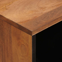 Produktbild för Sideboard Acacia Brun Finish 80 x 33 x 75 cm Massivt mangoträ