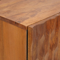 Produktbild för Skåp Acacia Brun Finish 60 x 33 x 100 cm Massivt mangoträ