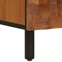 Produktbild för Skåp Acacia Brun Finish 60 x 33 x 100 cm Massivt mangoträ