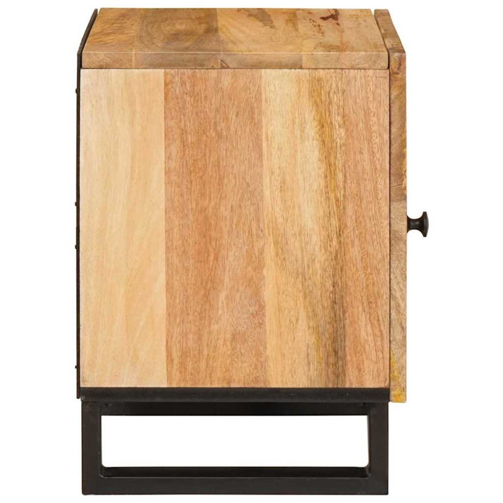 Produktbild för Nattduksbord Naturfärg 40 x 33 x 46 cm