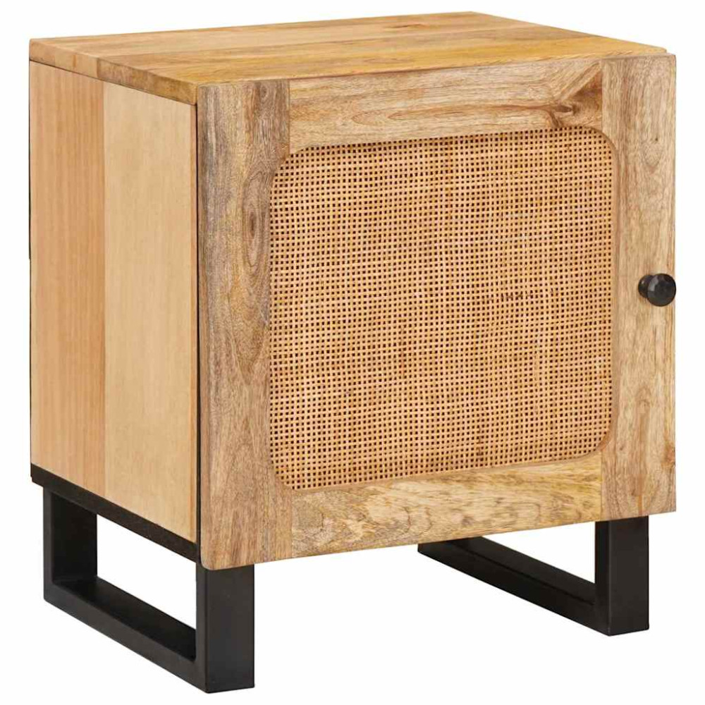 Produktbild för Nattduksbord 2 pcs Naturfärg 40 x 33 x 46 cm