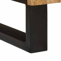 Produktbild för Nattduksbord Naturfärg 40 x 33 x 46 cm Massivt mangoträ