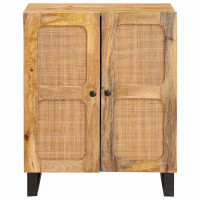 Produktbild för Sideboard Brun 60 x 33 x 75 cm Massivt mangoträ