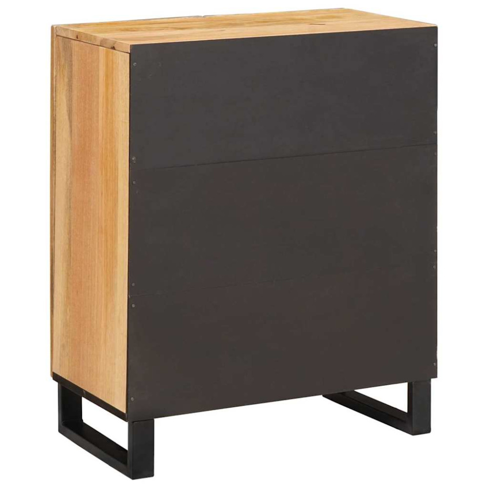 Produktbild för Sideboard Brun 60 x 33 x 75 cm Massivt mangoträ