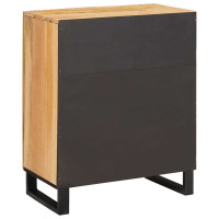 Produktbild för Sideboard Brun 60 x 33 x 75 cm Massivt mangoträ