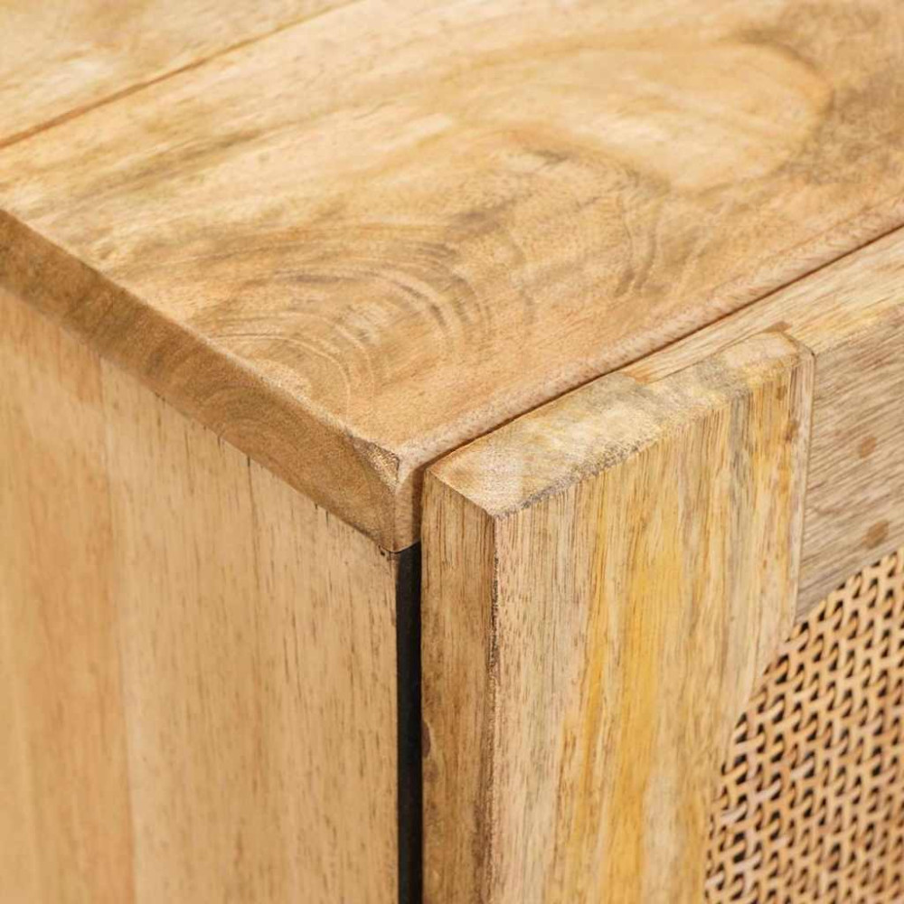 Produktbild för Sideboard Brun 60 x 33 x 75 cm Massivt mangoträ