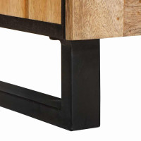 Produktbild för Sideboard Brun 60 x 33 x 75 cm Massivt mangoträ