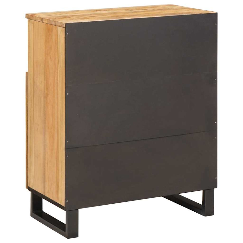 Produktbild för Sideboard med lagring Brun 60 x 33 x 75 cm Massivt mangoträ