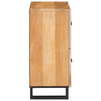 Produktbild för Sideboard med lagring Brun 60 x 33 x 75 cm Massivt mangoträ