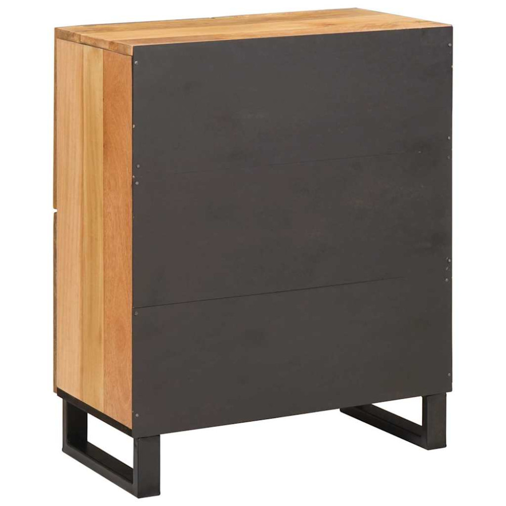 Produktbild för Sideboard med lagring Brun 60 x 33 x 75 cm Massivt mangoträ